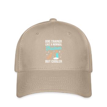 Dog trainer - Flexfit Cap - khaki - Front
