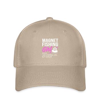 Pêche à l’aimant Pêcheur à l’aimant Pêche à l’aimant - Casquette Flexfit - kaki - Devant