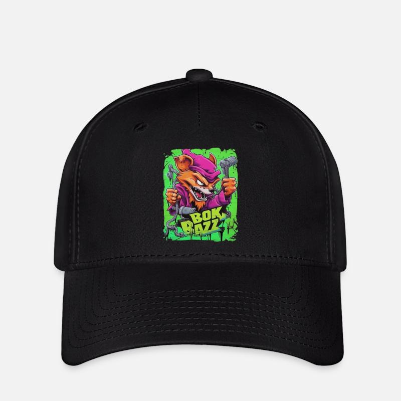 GRAFITTI ART! - Flexfit Cap - Schwarz