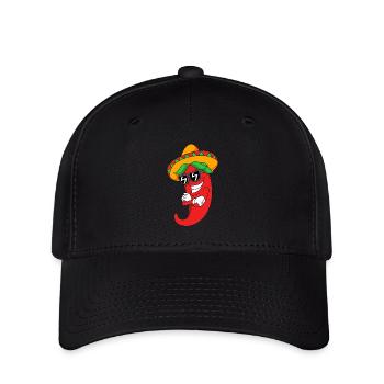 Chilli Chipotle Chili Pepper Jalapeno Hot Chili - Flexfit Cap - black - Front