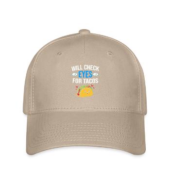 Ophthalmologist, Optician, Optician - Flexfit Cap - khaki - Front