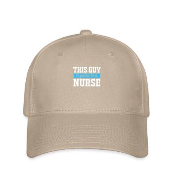 Nurse Hospital Nurse - Flexfit Cap - khaki - Front