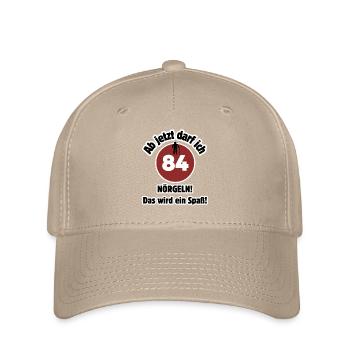 84th birthday From now on I can nag - fun - Flexfit Cap - khaki - Front