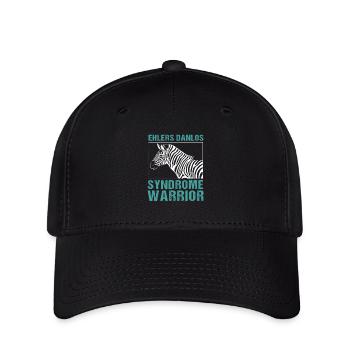 Ehlers-Danlos-Syndrom EDS HSD - Flexfit Cap - Schwarz - Vorne
