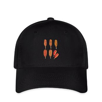 Corn dog - Flexfit Cap - black - Front
