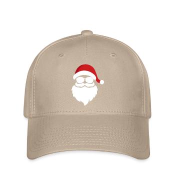 cool santa - Flexfit Cap - khaki - Front
