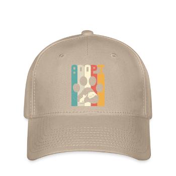 Adoptez un chat - Casquette Flexfit - kaki - Devant