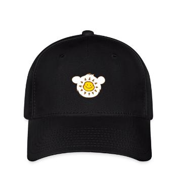 Happy cute bears sun sunshine - Flexfit Cap - Schwarz - Vorne