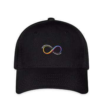 Autism Brain Autistic Asperger's Neurodiversity - Flexfit Cap - black - Front