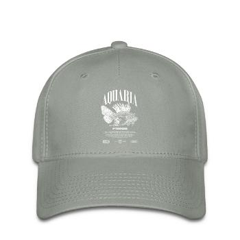 Rotfeuerfisch Marine Fish Keeper Moderne Streetwear - Flexfit Cap - Grüngrau - Vorne