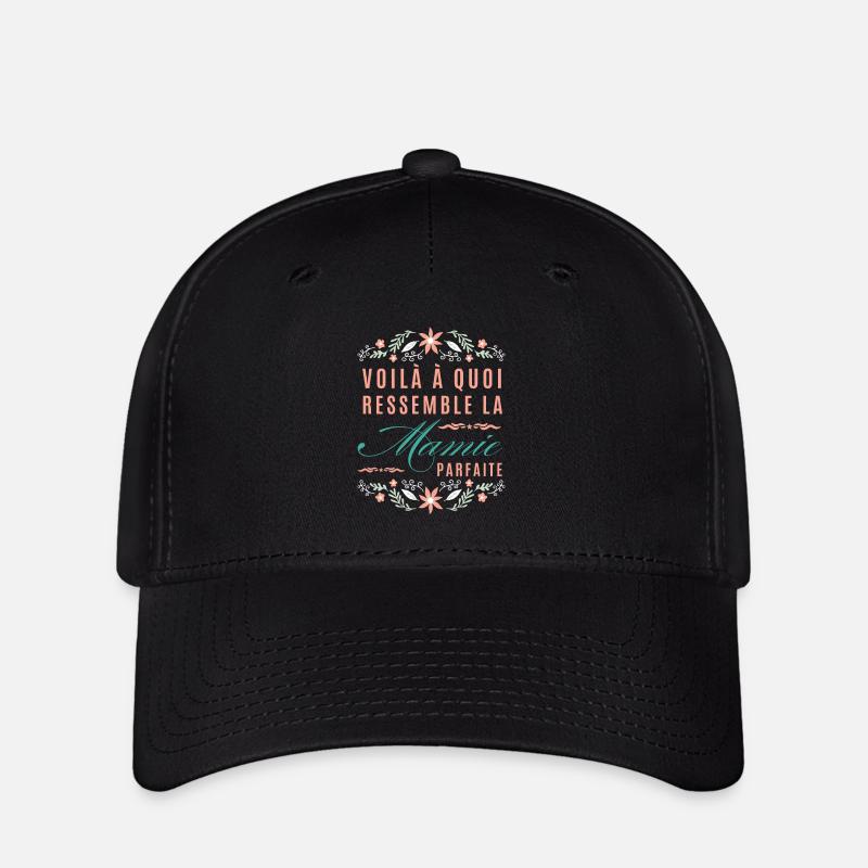 Voilà à quoi ressemble la mamie parfaite - Casquette Flexfit - noir