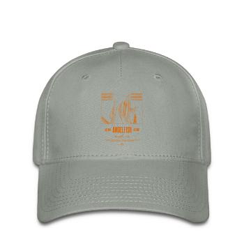Altum Kaiserfisch Buntbarsch Aquarium Fischhalter - Flexfit Cap - Grüngrau - Vorne