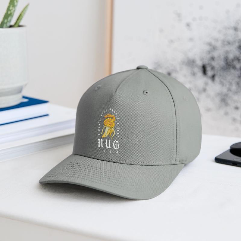 Ball Python Schlange Besitzer Banane Royal Python Flexfit Cap