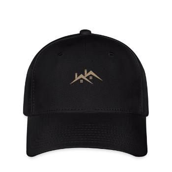 Toit - toit maison - Casquette Flexfit - noir - Devant