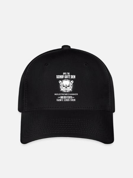 Industriemechaniker - Flexfit Cap - Schwarz