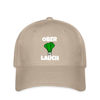 Ober Lauch | Lauch | Muskelmann - Flexfit Cap - Khaki - Vorne