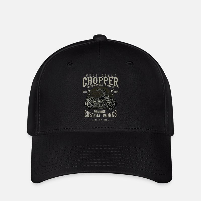 hachoir - Casquette Flexfit - noir