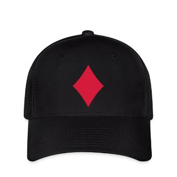 karo v - Flexfit Cap - Schwarz - Vorne