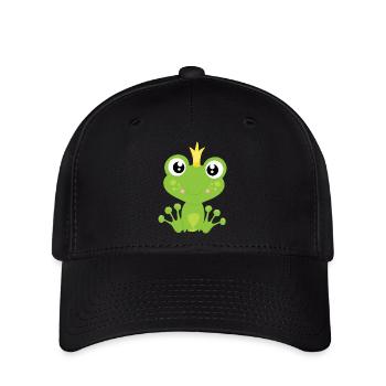 Froschkönig - Flexfit Cap - Schwarz - Vorne