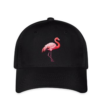 Flamant - Casquette Flexfit - noir - Devant