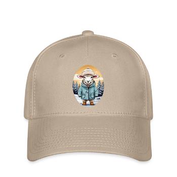 Sweet Sheep - Flexfit Cap - khaki - Front