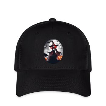 Halloween - Casquette Flexfit - noir - Devant