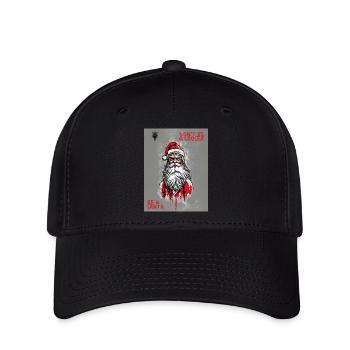 Ne soyez pas un looser. Soyez un Père Noël - Casquette Flexfit - noir - Devant