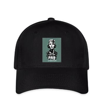I put the pro in procrastinate - Flexfit Cap - black - Front