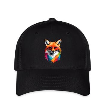 Red Fox - Flexfit Cap - black - Front