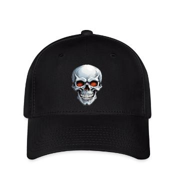 Totenkopf - Flexfit Cap - Schwarz - Vorne