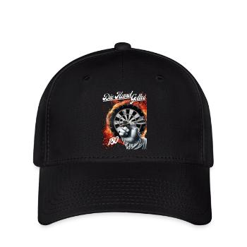 Himmlischer Wurf - Flexfit Cap - Schwarz - Vorne
