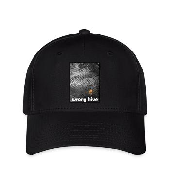 Wrong Hive - Flexfit Cap - black - Front