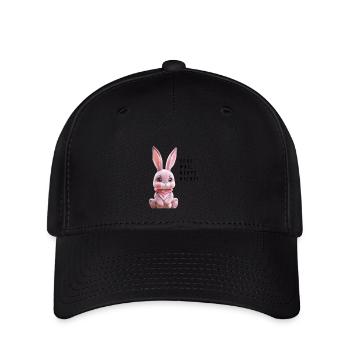Heute nicht! - Flexfit Cap - Schwarz - Vorne