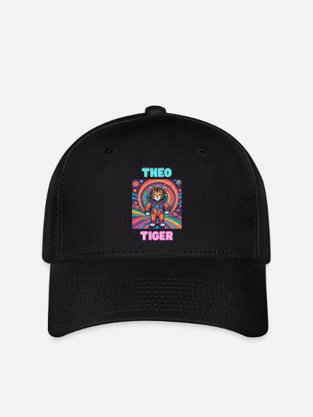 Théo Tigre - Casquette Flexfit - noir