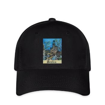 KaiserWilhelmKirche - Flexfit Cap - Schwarz - Vorne