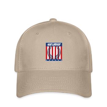 Never Surrender - Niemals aufgeben - Flexfit Cap - Khaki - Vorne