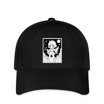 warrior pricess - Flexfit Cap - black - Front