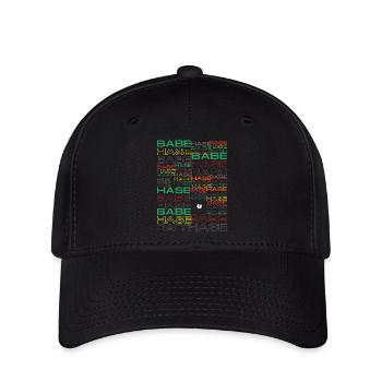 Liebe - Zusammenhalt, Du und Ich - Flexfit Cap - Schwarz - Vorne