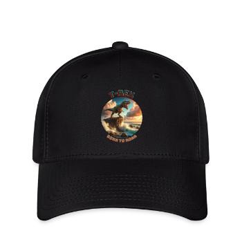 T Rex11 - Flexfit Cap - black - Front