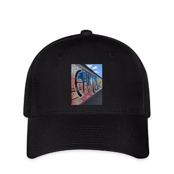 Street art. Berlin Wall - Flexfit Cap - black - Front