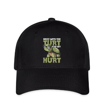Militants des droits des animaux de la mer Reptiles de compagnie - Casquette Flexfit - noir - Devant