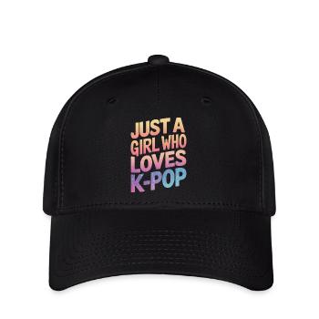 K-Pop Music Korean Pop - Flexfit Cap - black - Front