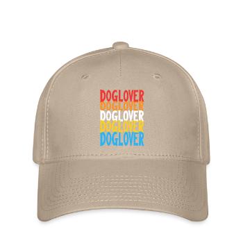 Amoureux des chiens - Casquette Flexfit - kaki - Devant