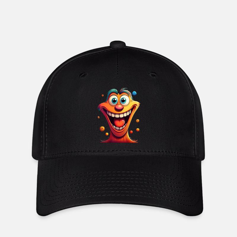 Funny cartoon - Flexfit Cap - black