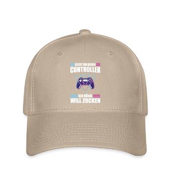 Il me tend ma manette, le roi veut jouer - Casquette Flexfit - kaki - Devant