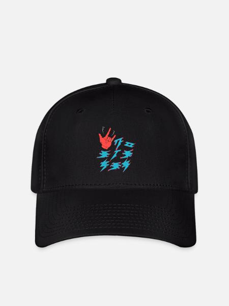 Kein Stress - Flexfit Cap - Schwarz