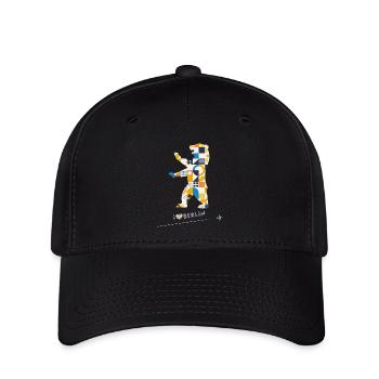 Berliner Bär Berlin - Flexfit Cap - Schwarz - Vorne