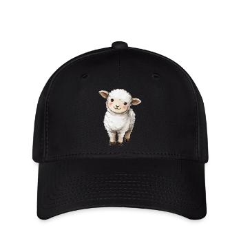 Cute Baby Sheep - Flexfit Cap - black - Front