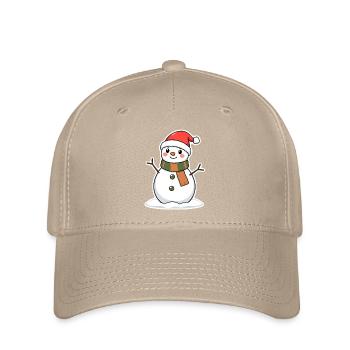 Bonhomme de neige - Casquette Flexfit - kaki - Devant