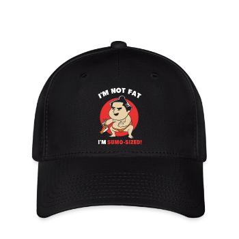 sumo - Casquette Flexfit - noir - Devant